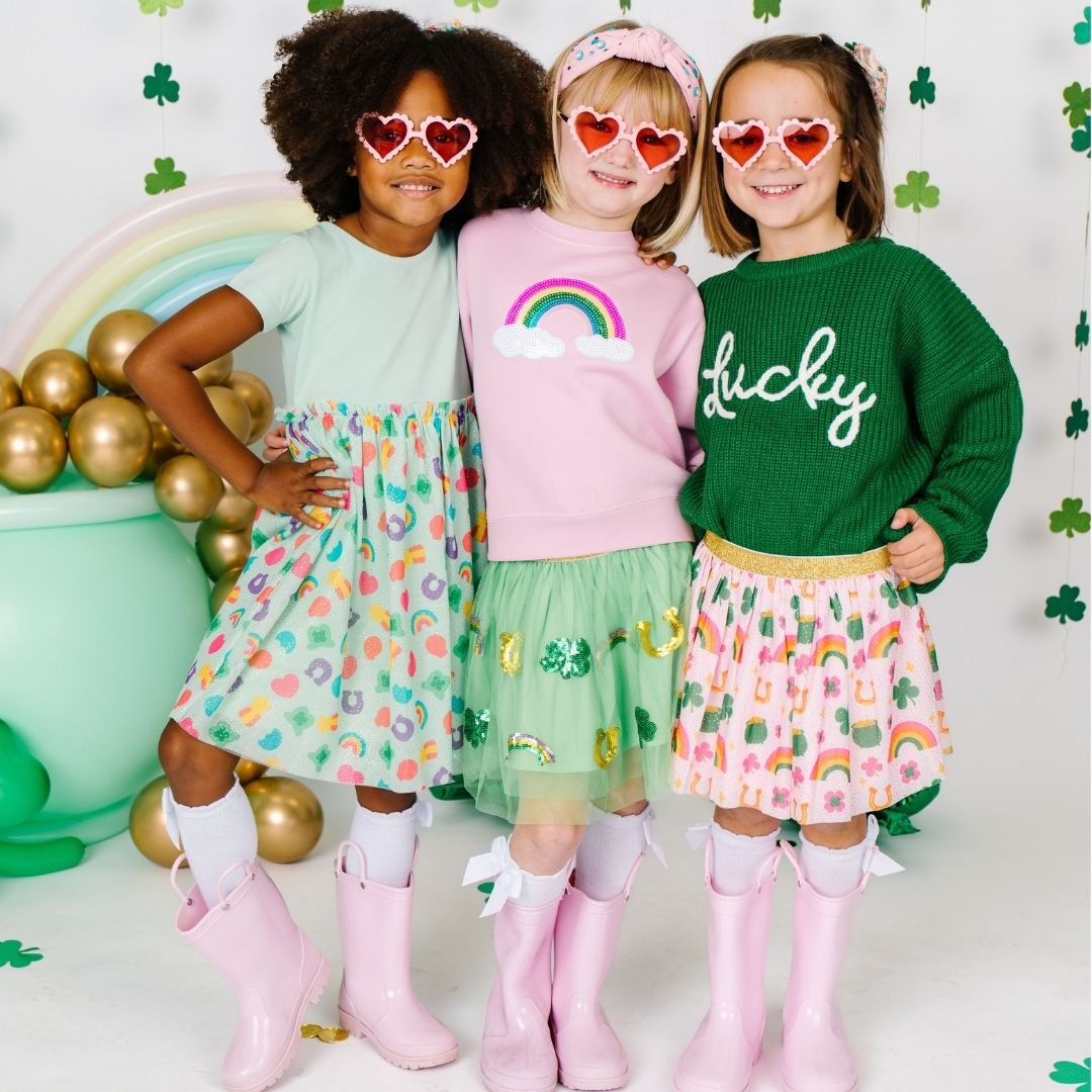 Lucky Sequin St. Patrick's Day Tutu