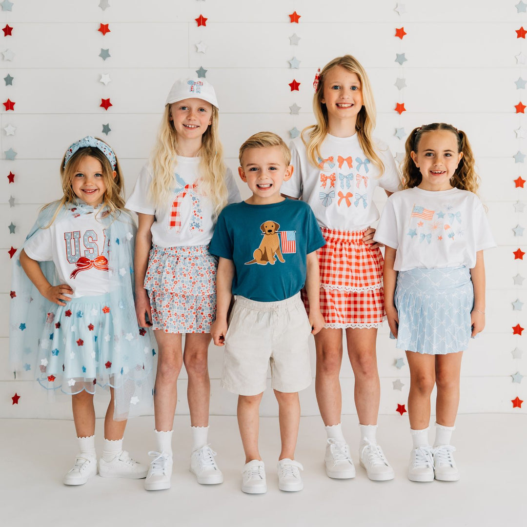 USA Sequin Stars Cape