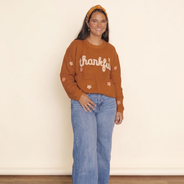 Thankful Thanksgiving Women's Sweater