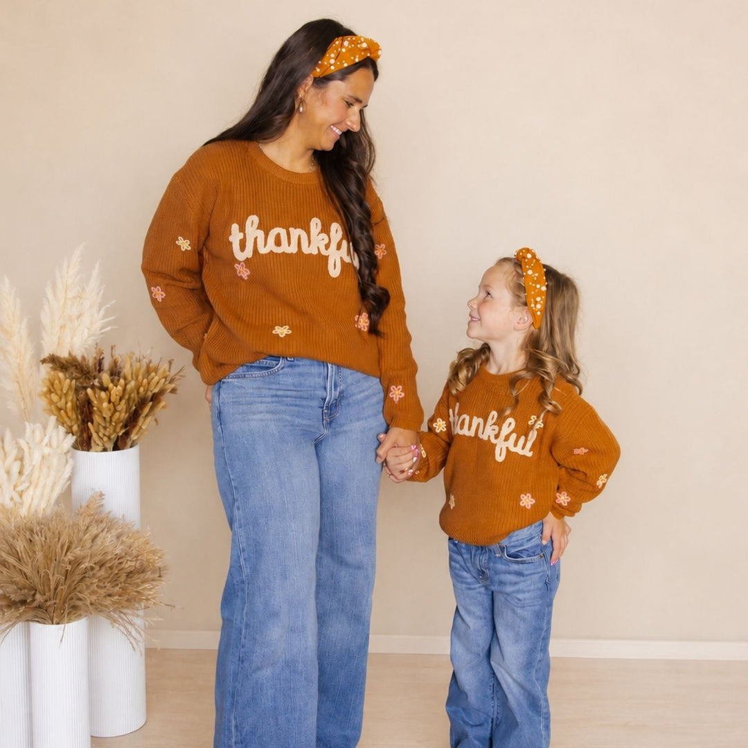 Thankful Thanksgiving Women's Sweater