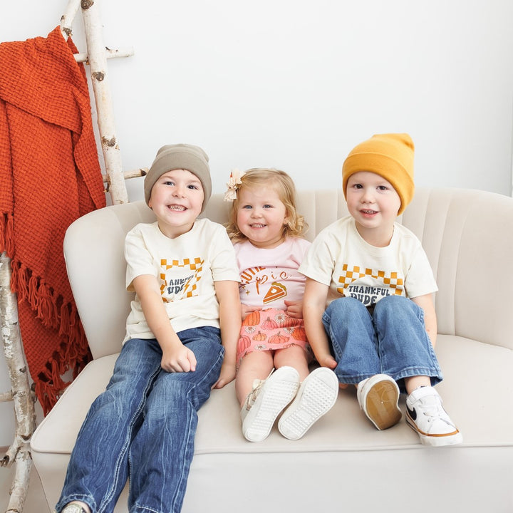 Cutie Pie Thanksgiving Short Sleeve T-Shirt - Ballet