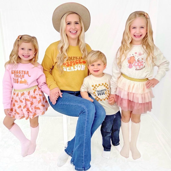 Pumpkin Spice Season Sweatshirt - Mustard