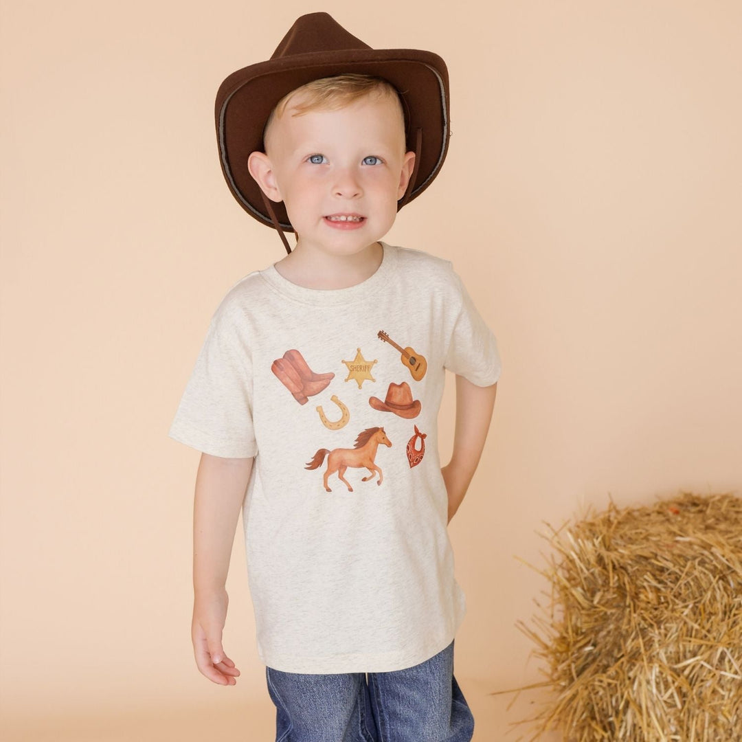 Western Cowboy Short Sleeve T-Shirt