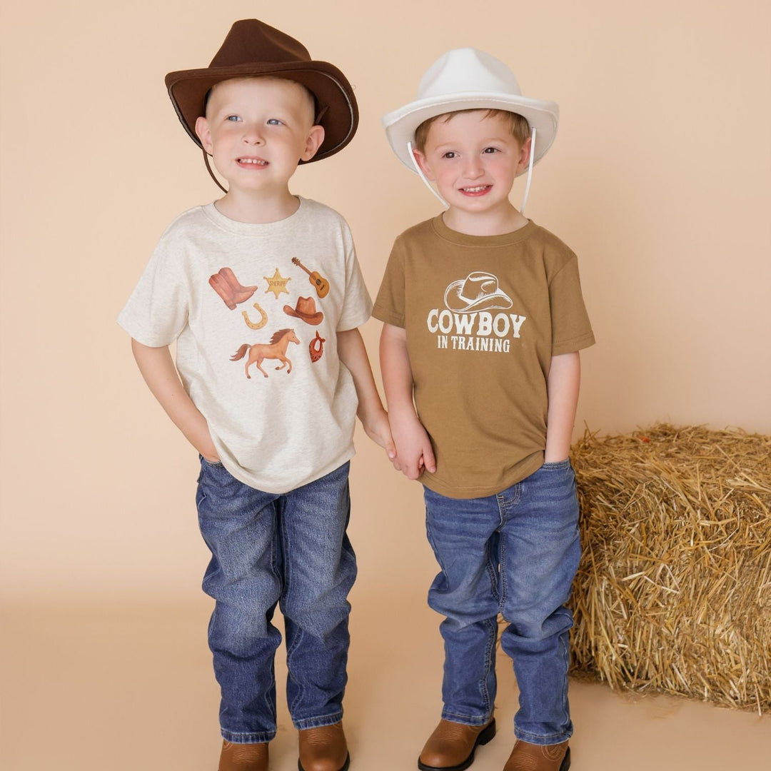 Western Cowboy Short Sleeve T-Shirt