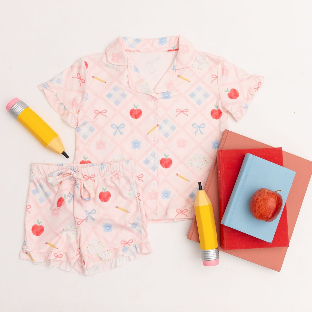 Back To School Trellis Two-Piece Set