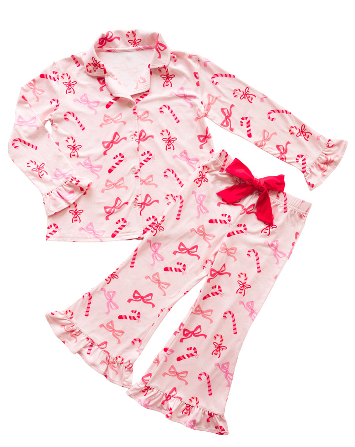 Peppermint Party Christmas Two-Piece Set