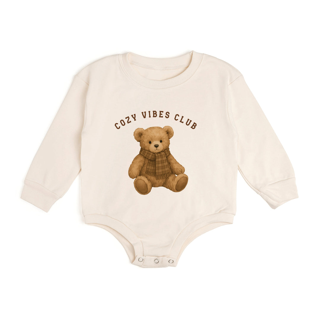 Cozy Teddy Long Sleeve Romper
