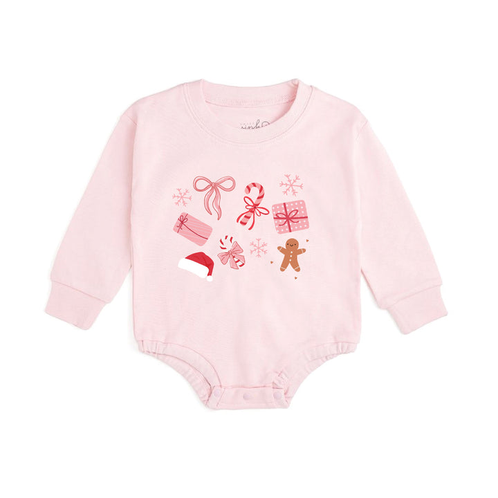 Christmas Fun Long Sleeve Romper