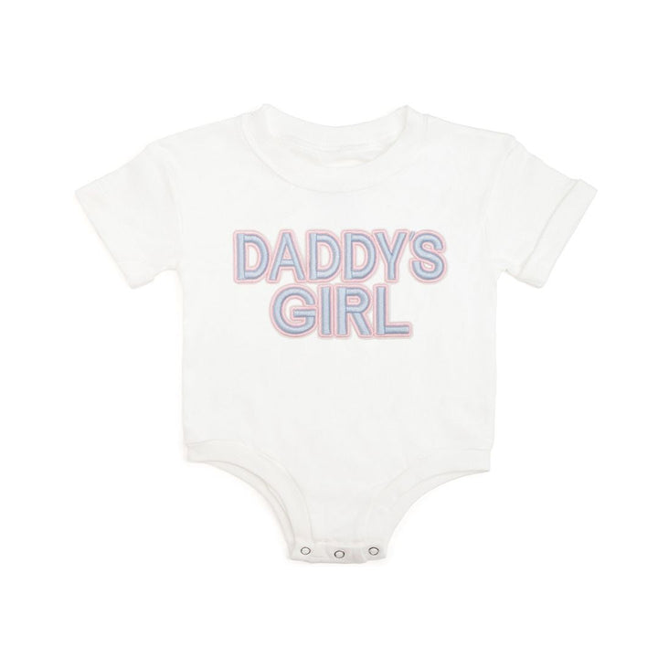 Daddy's Girl Patch Short Sleeve Romper