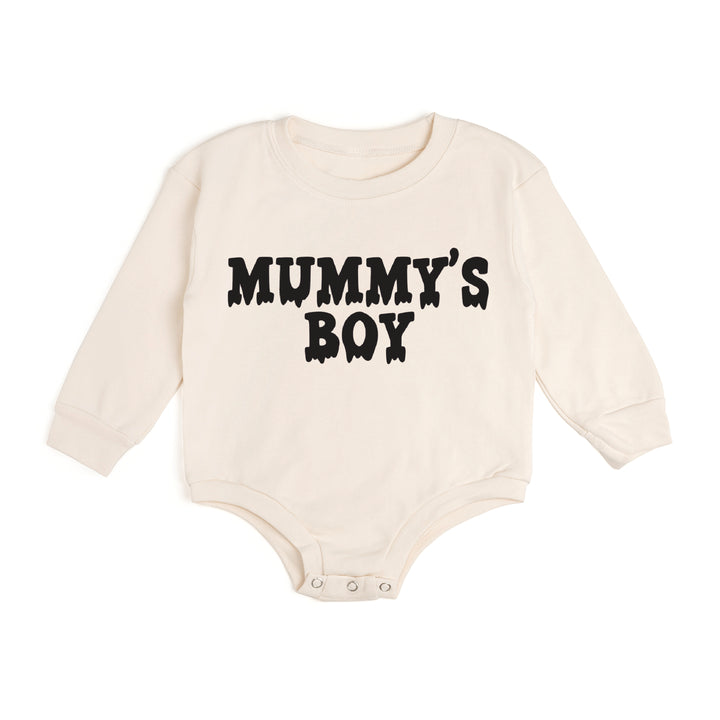 Mummy's Boy Halloween Long Sleeve Romper