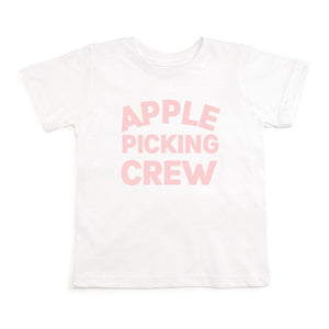 Apple Picking Crew Short Sleeve T-Shirt - White