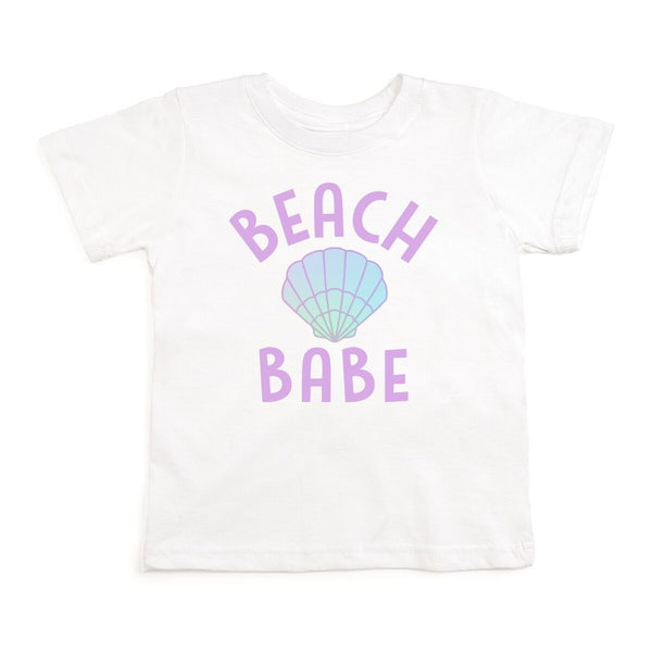Beach Babe Short Sleeve T-Shirt - White