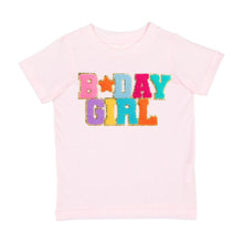 Load image into Gallery viewer, Birthday Girl Patch Short Sleeve T-Shirt - Ballet