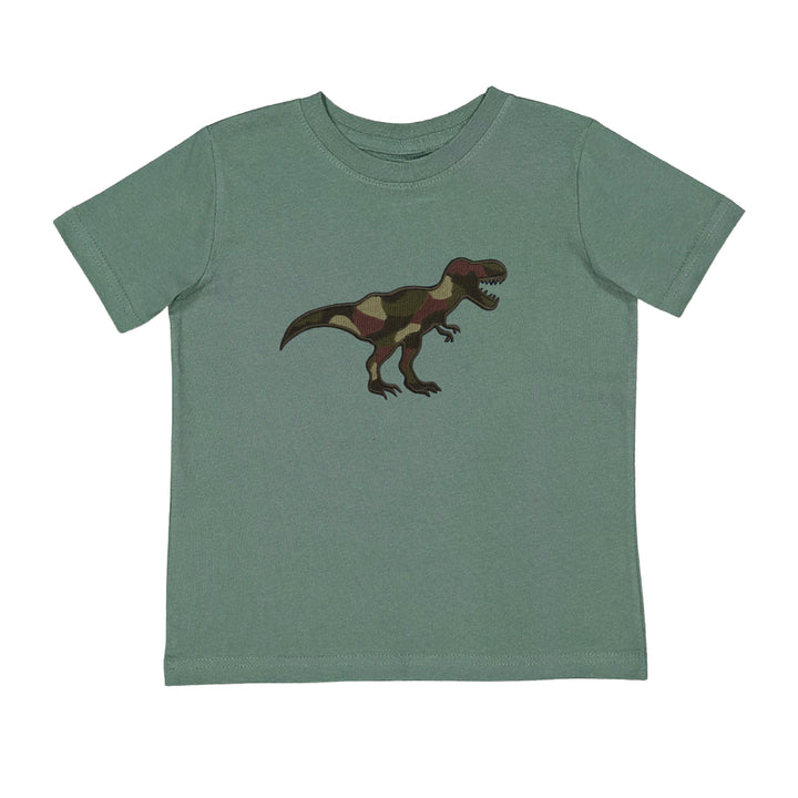Camo Dino Patch Short Sleeve T-Shirt