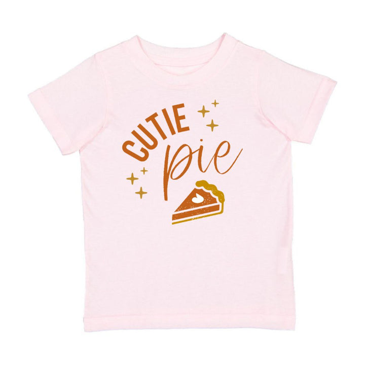 Cutie Pie Thanksgiving Short Sleeve T-Shirt - Ballet