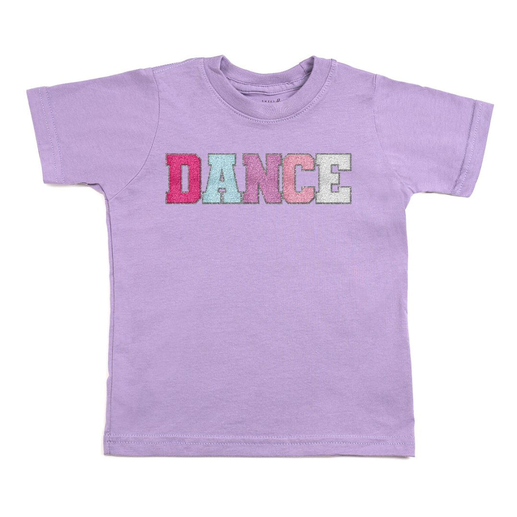 Dance Patch Short Sleeve T-Shirt - Lavender