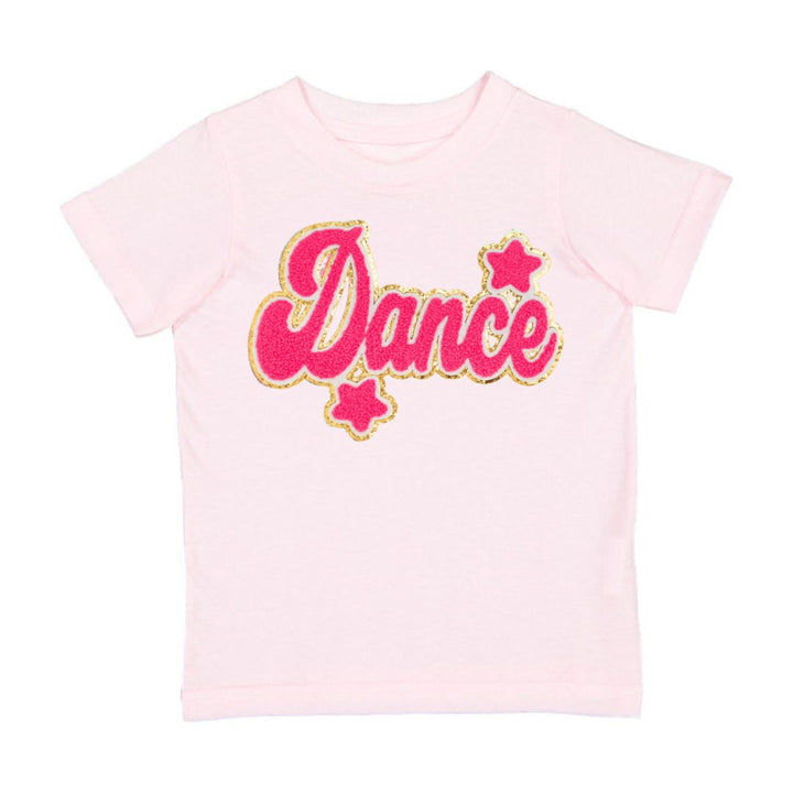 Dance Script Patch Short Sleeve T-Shirt - Ballet