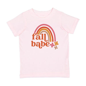 Fall Babe Short Sleeve T-Shirt - Ballet