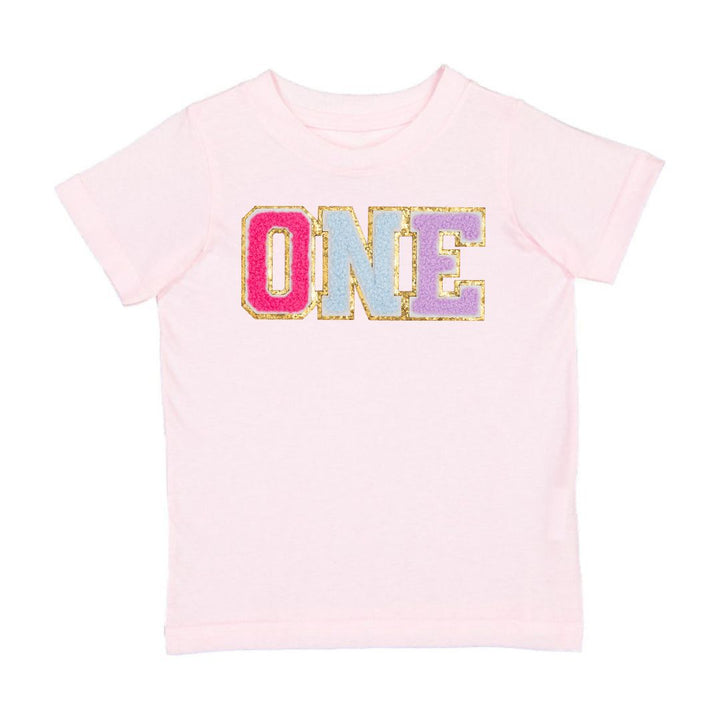 First Birthday Patch Short Sleeve T-Shirt - Ballet