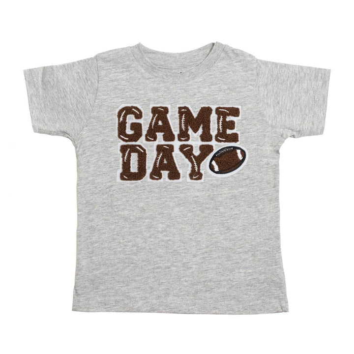 Game Day Patch Short Sleeve T-Shirt - Gray