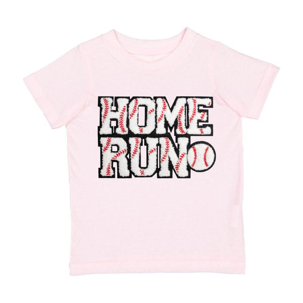 Home Run Patch Short Sleeve T-Shirt - Ballet