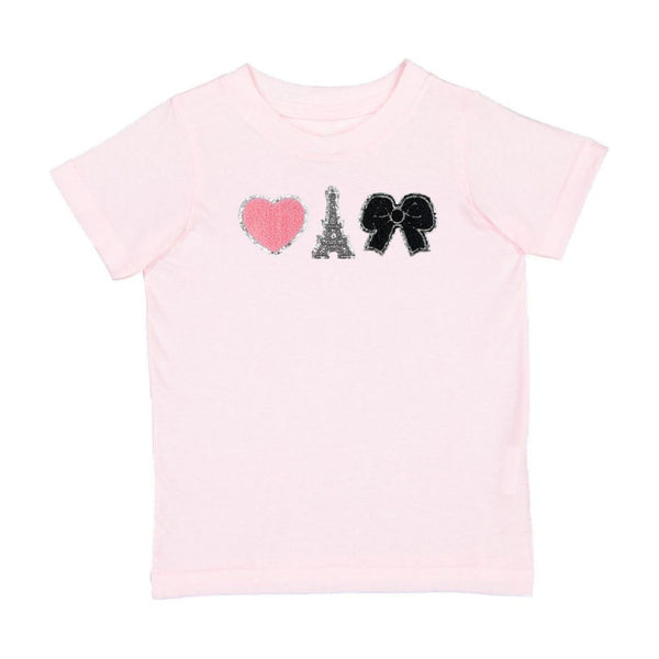 J'adore Paris Patch Short Sleeve T-Shirt - Ballet