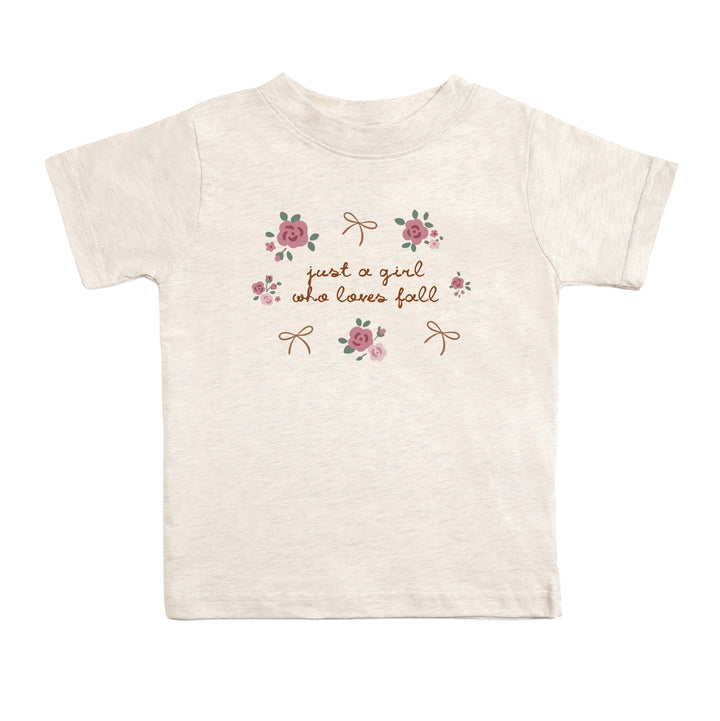 Just A Fall Girl Short Sleeve T-Shirt