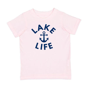 Lake Life Short Sleeve T-Shirt - Ballet