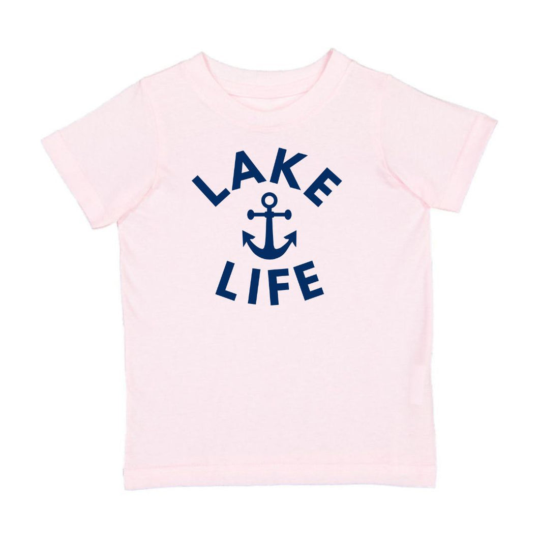 Lake Life Short Sleeve T-Shirt - Ballet