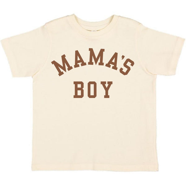 Mama's Boy Short Sleeve T-Shirt - Natural