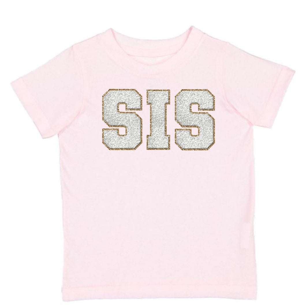 Sis Patch Short Sleeve T-Shirt - Ballet
