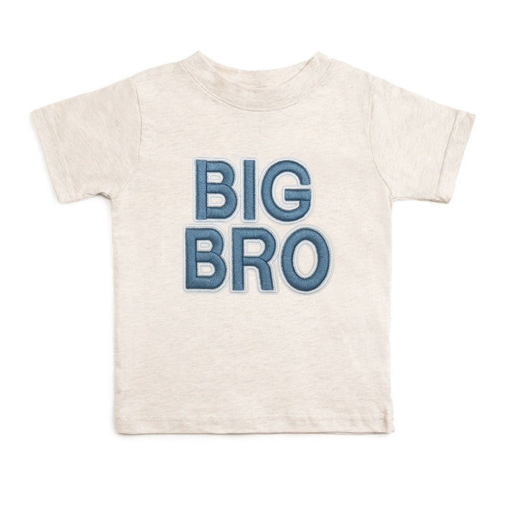Big Bro Embroidered Patch Short Sleeve T-Shirt