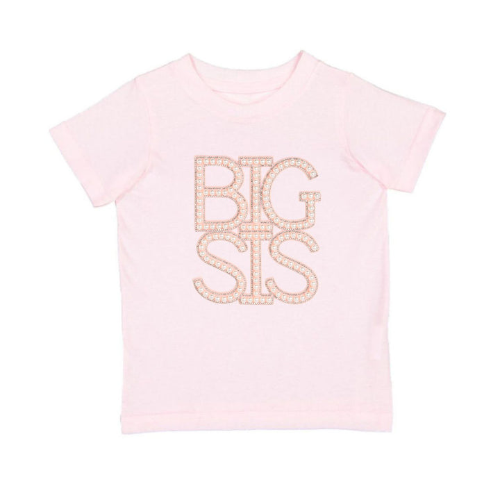 Big Sis Pearl Patch Short Sleeve T-Shirt - Ballet