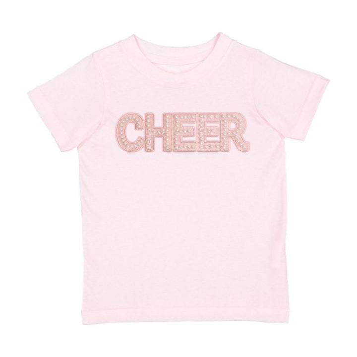 Cheer Pearl Patch Short Sleeve T-Shirt - Ballet