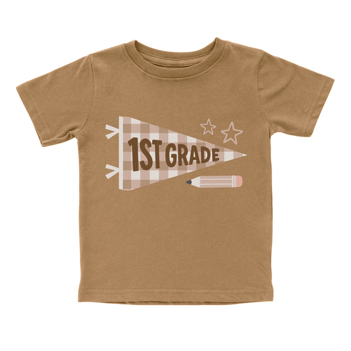 First Grade Pennant Short Sleeve T-Shirt