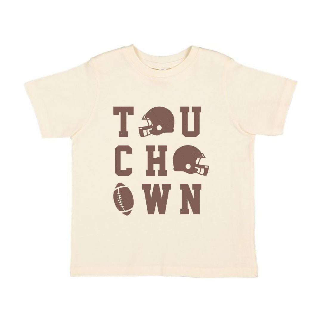 Touchdown Short Sleeve T-Shirt - Natural