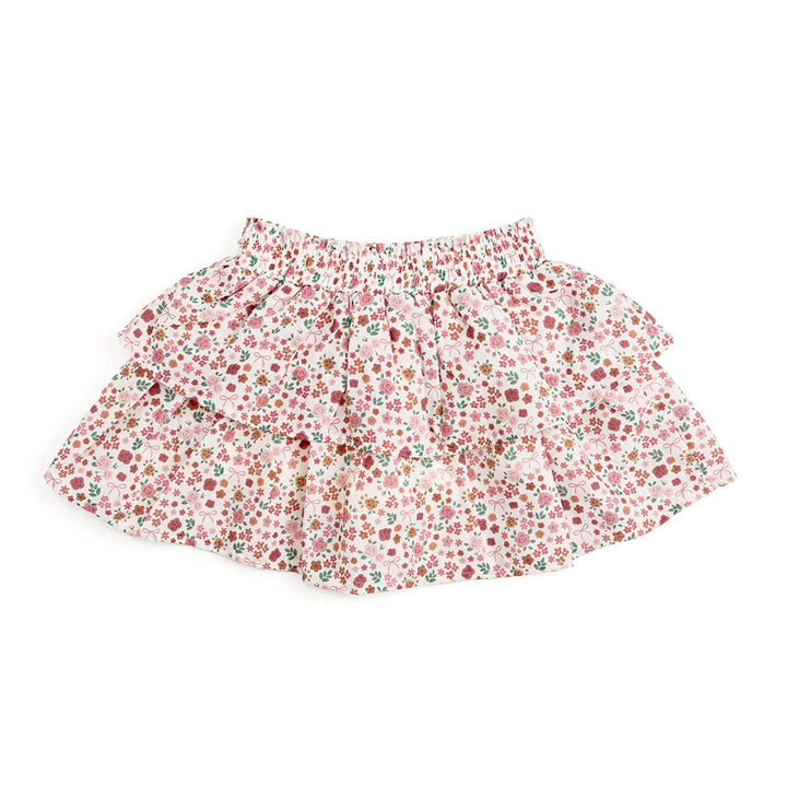 Berry Floral Skort