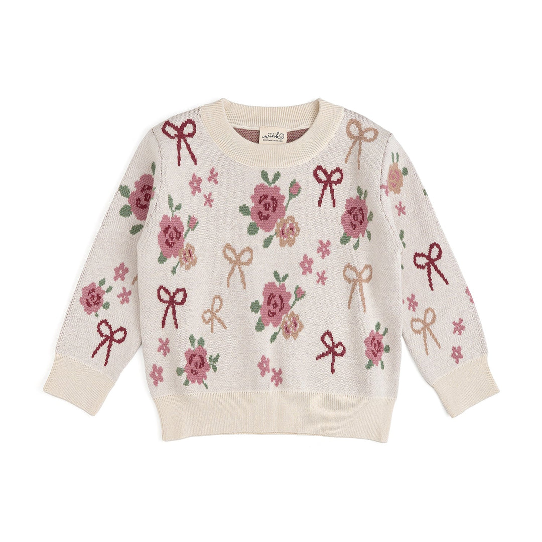 Coquette Rose Sweater