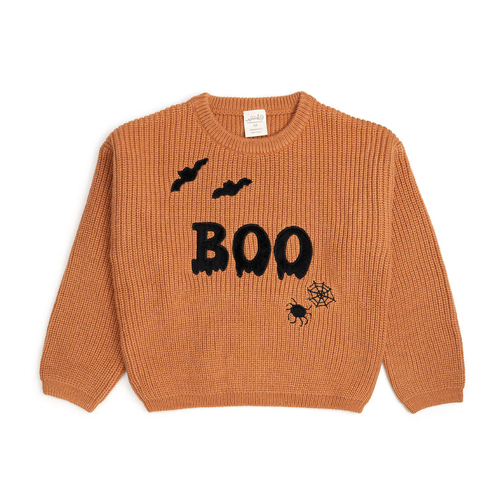 Boo Drip Halloween Knit Sweater