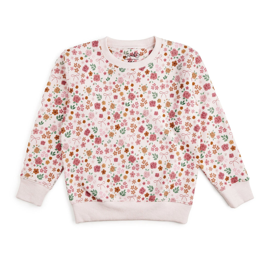 Berry Floral Sweatshirt