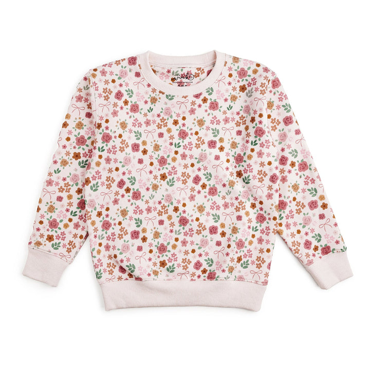 Berry Floral Sweatshirt