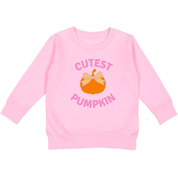 Cutest Pumpkin Sweatshirt - Pink