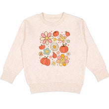 Load image into Gallery viewer, Pumpkin Daisy Doodle Sweatshirt - Natural