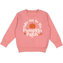 Load image into Gallery viewer, Take Me To The Pumpkin Patch Sweatshirt - Dusty Rose