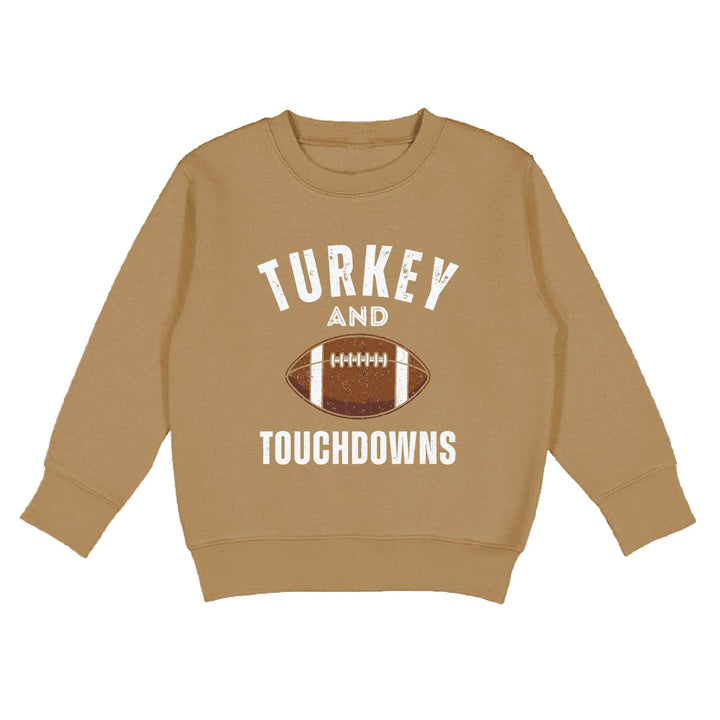 Turkey and Touchdowns Thanksgiving Sweatshirt