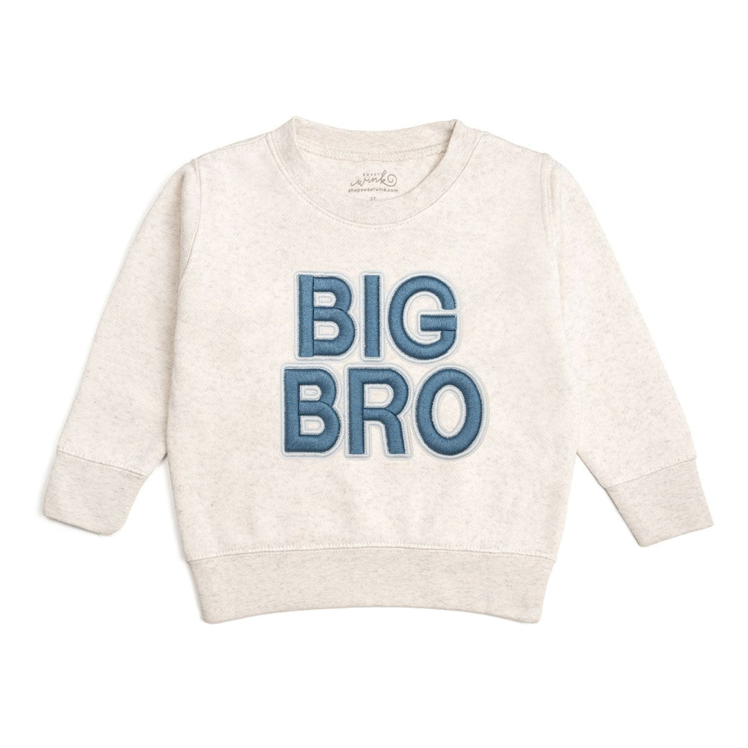 Big Bro Embroidered Patch Sweatshirt