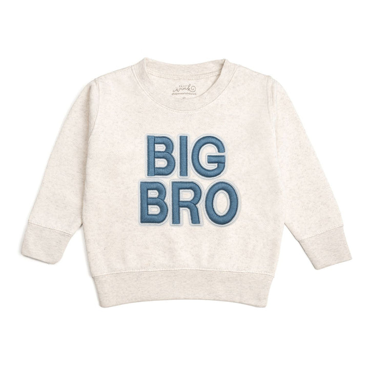 Big Bro Embroidered Patch Sweatshirt