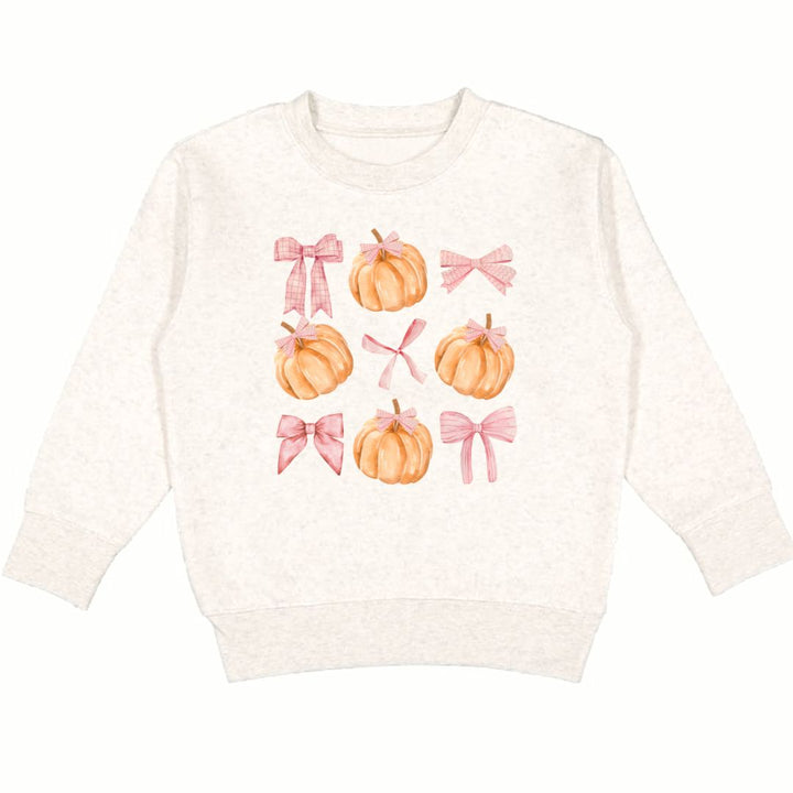 Coquette Pumpkin Sweatshirt - Natural