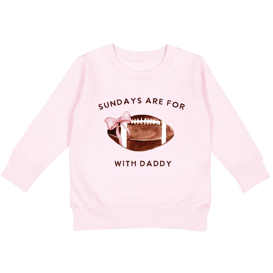 Football With Daddy Sweatshirt - Ballet