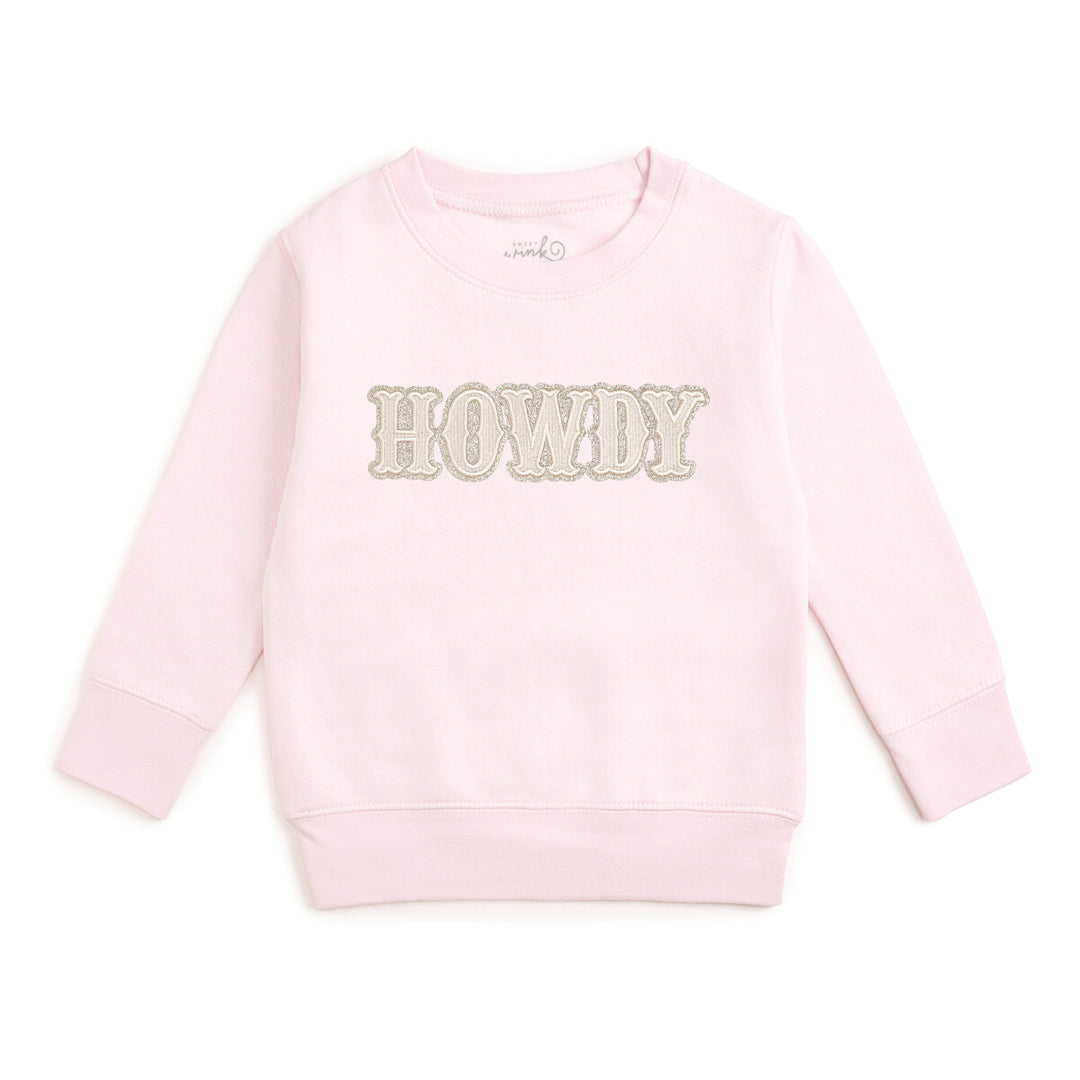 Howdy Patch Western Sweatshirt